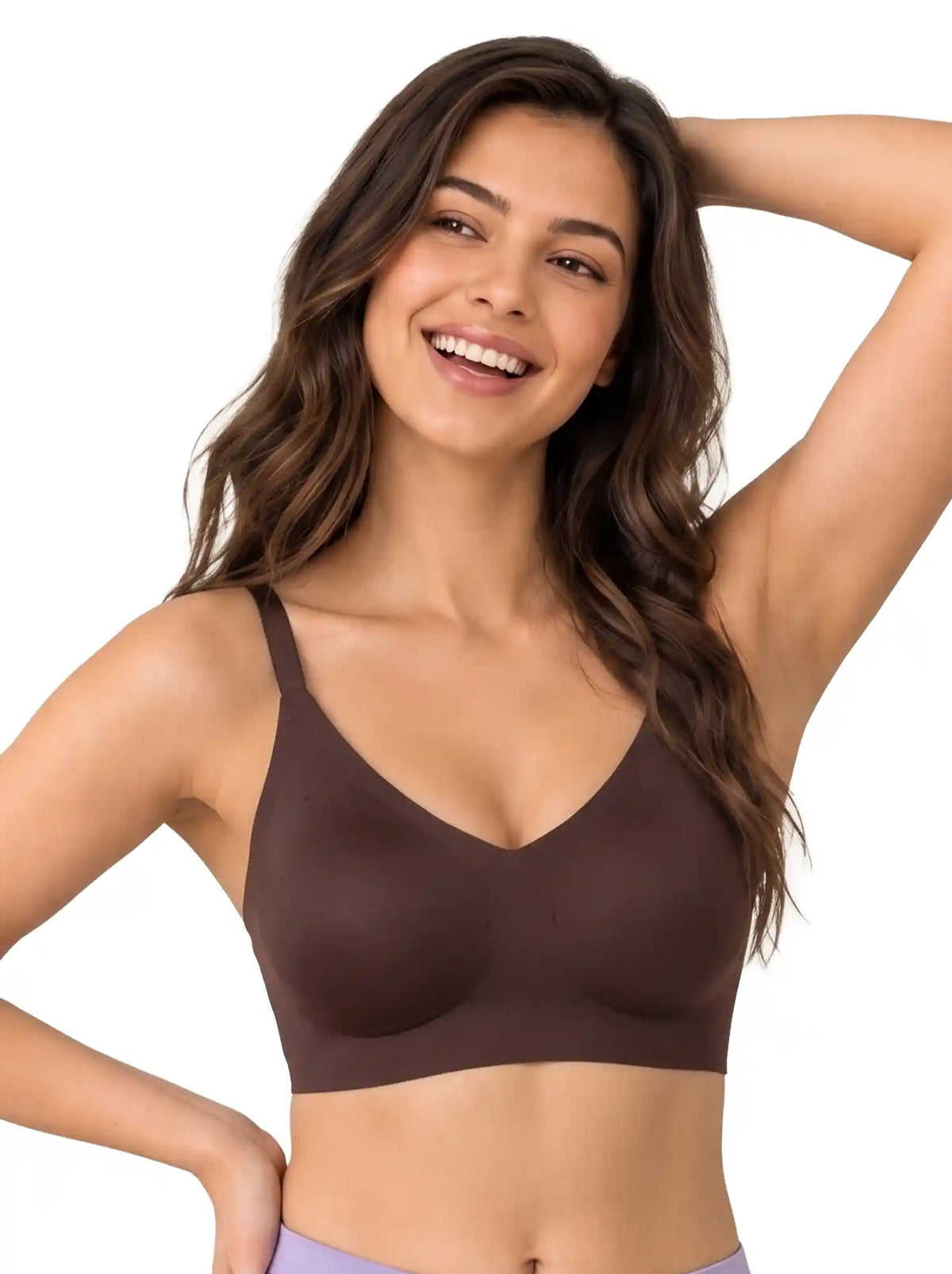 Coffee Swanz Jelly-Fit bra