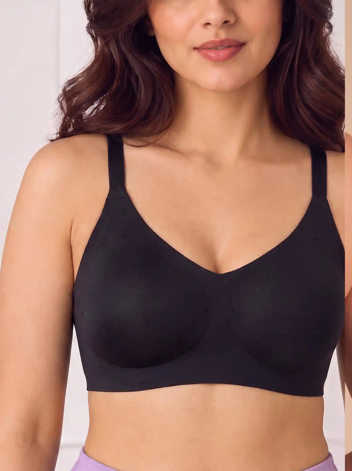Swanz Jelly-Fit Bra (Black)